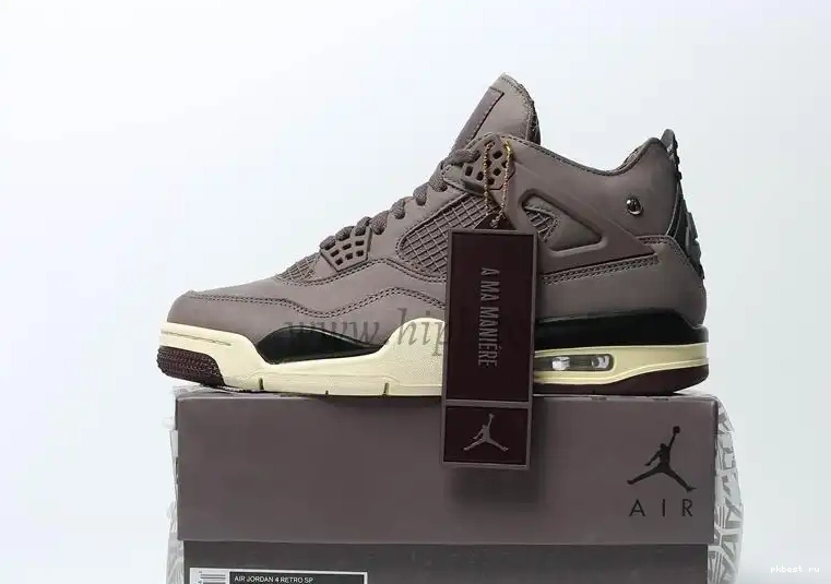 Ore MATERIALS TO 4 GOD Jordan Retro SHIP RETAIL Violet A Ma Maniére READY PK 0509
